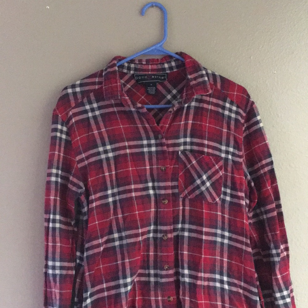 Dolly & Esther Button-Up Flannel